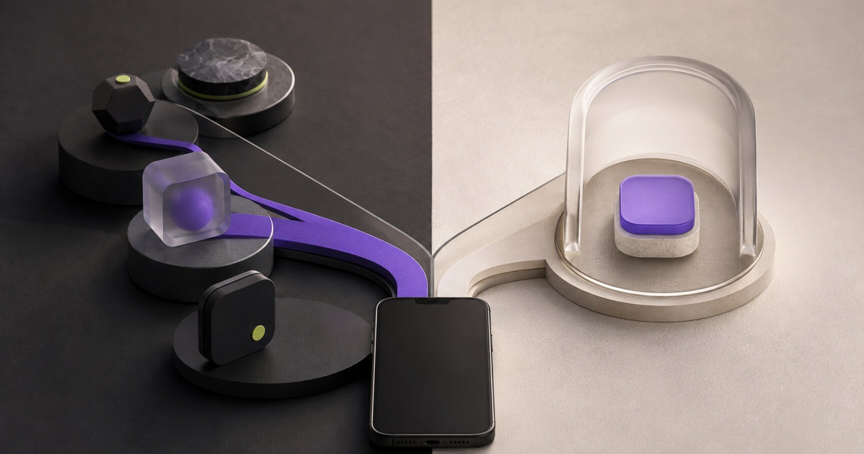 One iPhone opens into two distinct paths for ongoing focused use and temporary single-app access